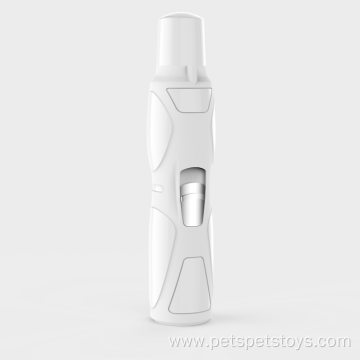 LED Pet Nail Grinder white pet nail grinder